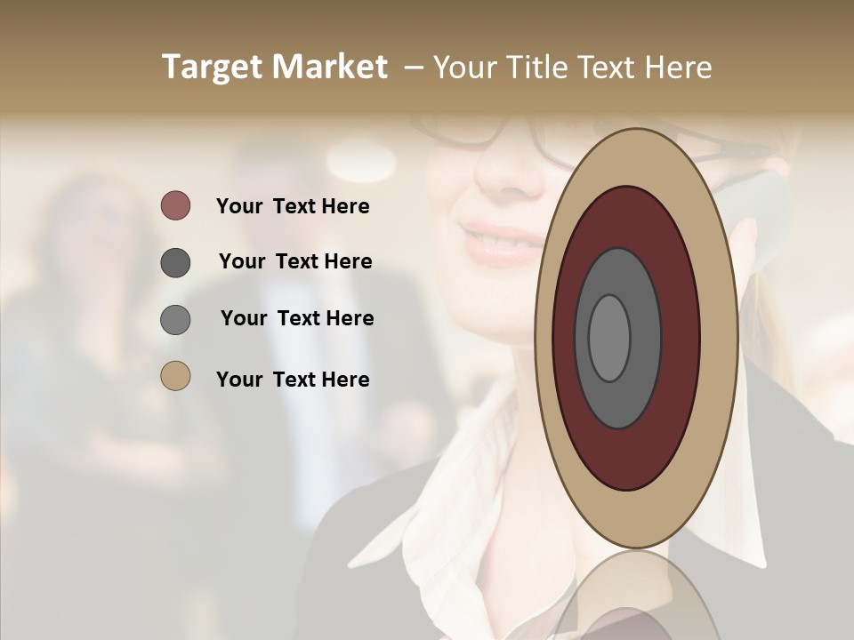 Person Receptionist Call PowerPoint Template