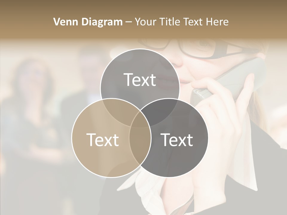 Person Receptionist Call PowerPoint Template