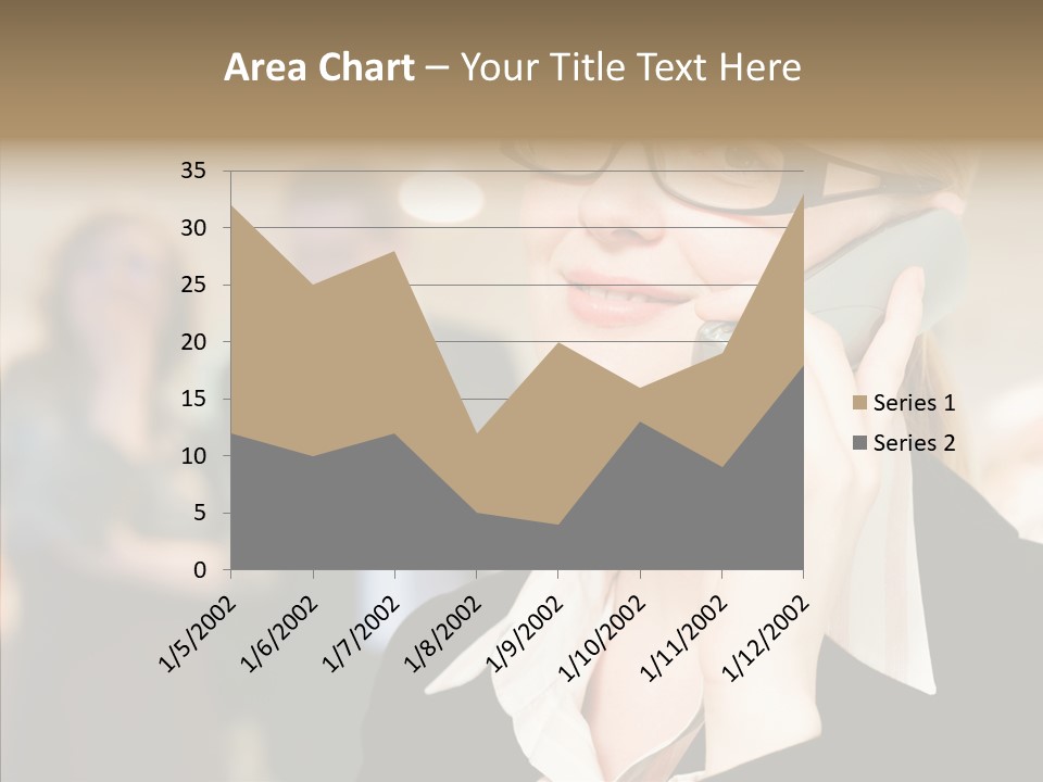 Person Receptionist Call PowerPoint Template