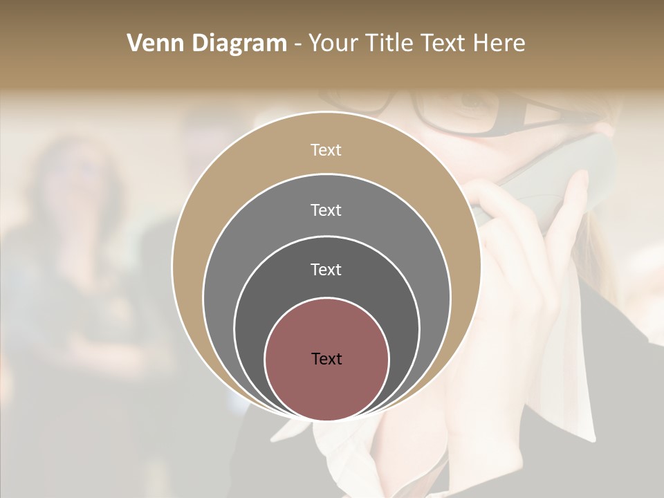 Person Receptionist Call PowerPoint Template