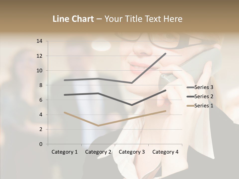 Person Receptionist Call PowerPoint Template