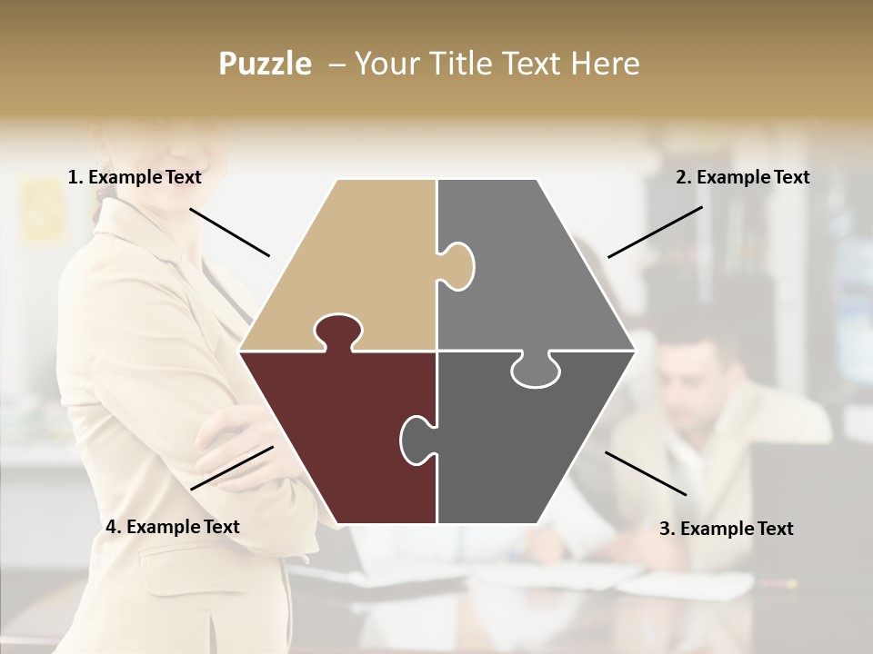 Toon Team Company PowerPoint Template