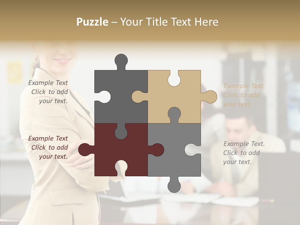 Toon Team Company PowerPoint Template