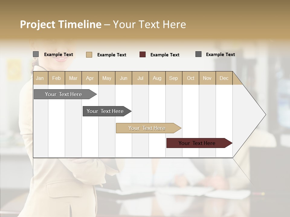 Toon Team Company PowerPoint Template