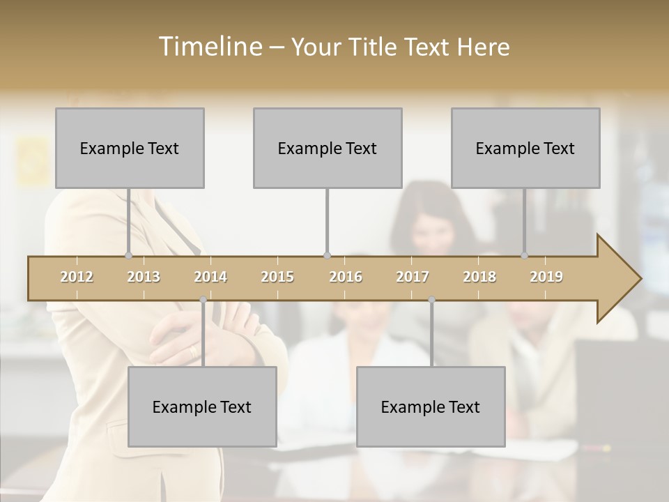 Toon Team Company PowerPoint Template