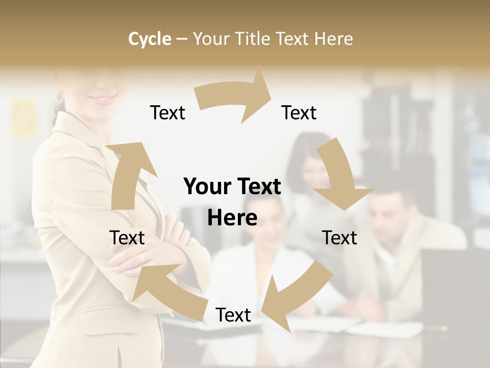 Toon Team Company PowerPoint Template