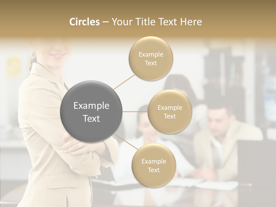 Toon Team Company PowerPoint Template