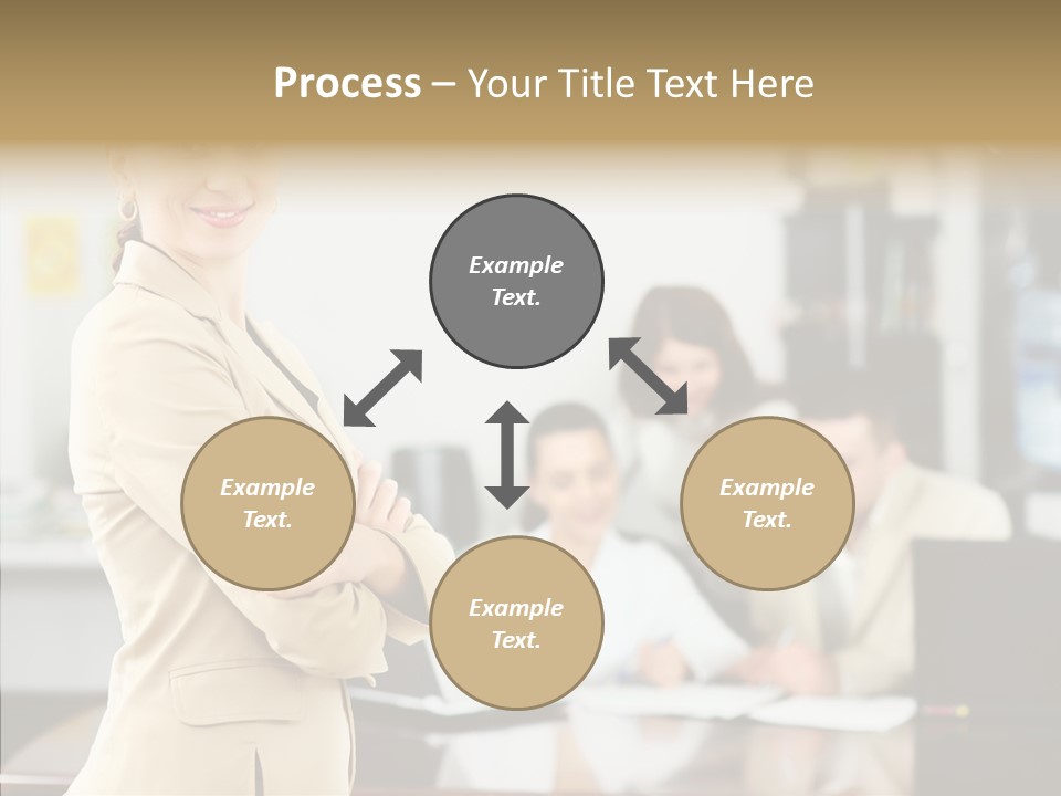 Toon Team Company PowerPoint Template