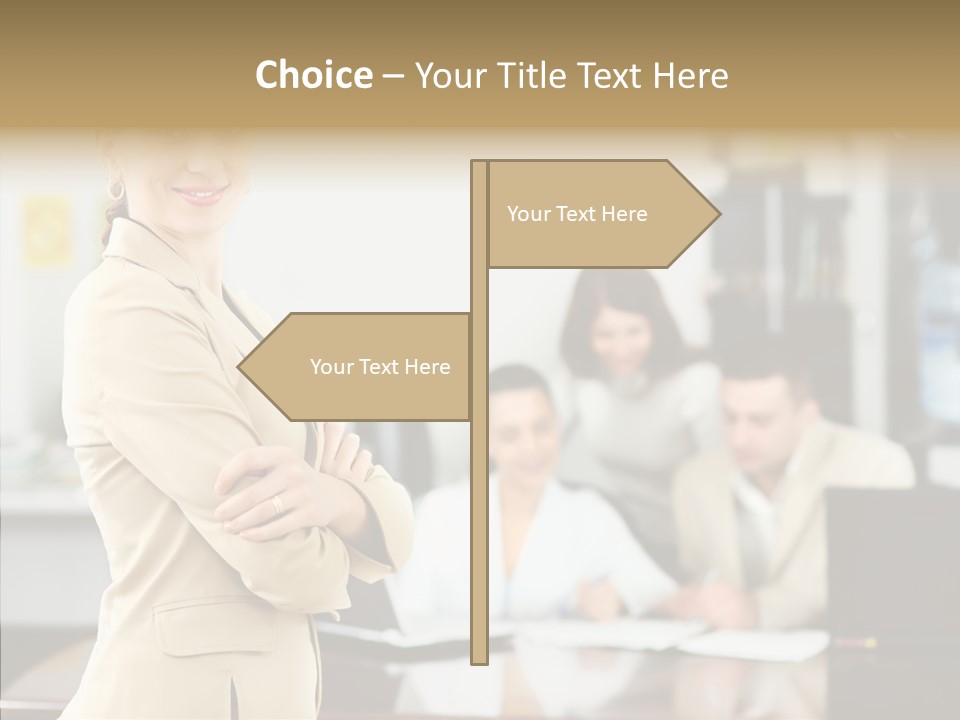 Toon Team Company PowerPoint Template