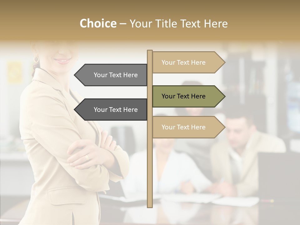 Toon Team Company PowerPoint Template