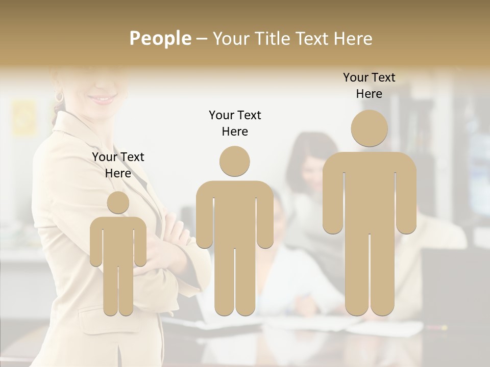 Toon Team Company PowerPoint Template