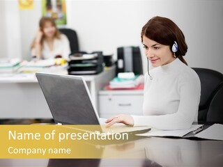 Team Group Room PowerPoint Template