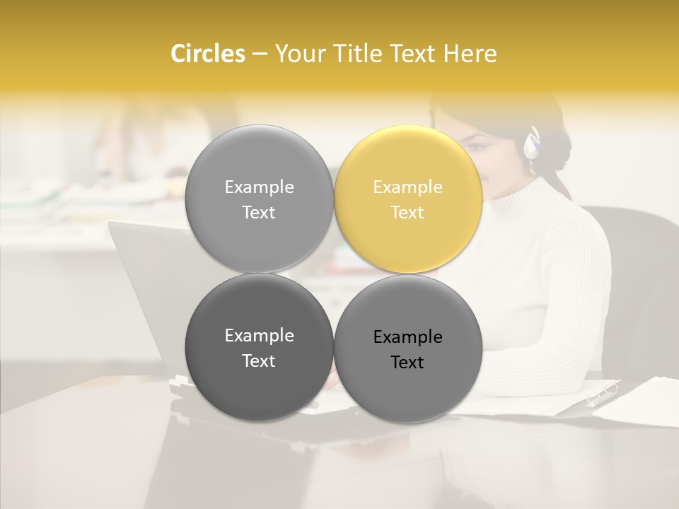 Team Group Room PowerPoint Template