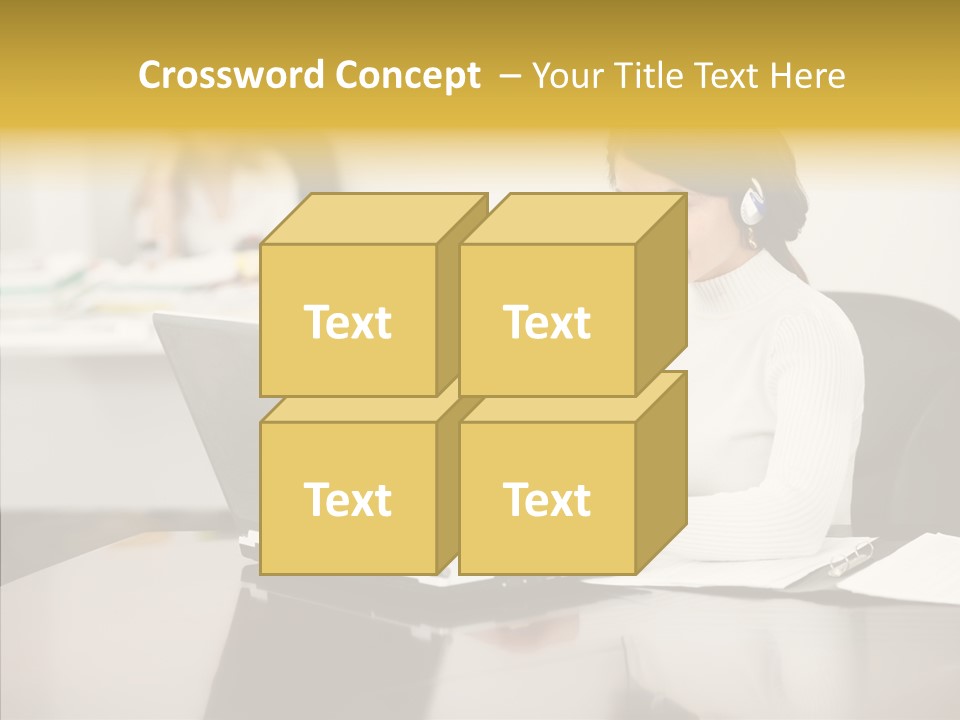 Team Group Room PowerPoint Template