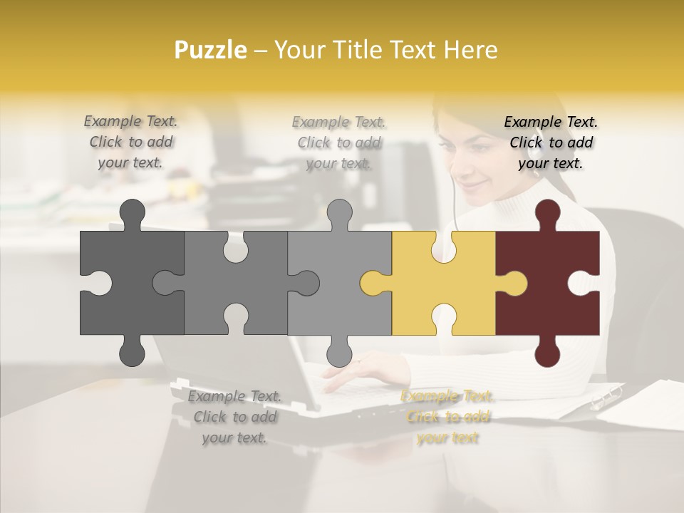 Team Group Room PowerPoint Template