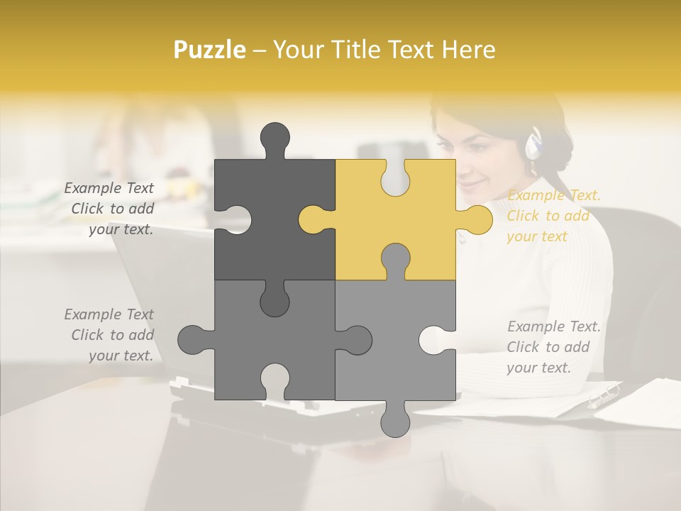 Team Group Room PowerPoint Template