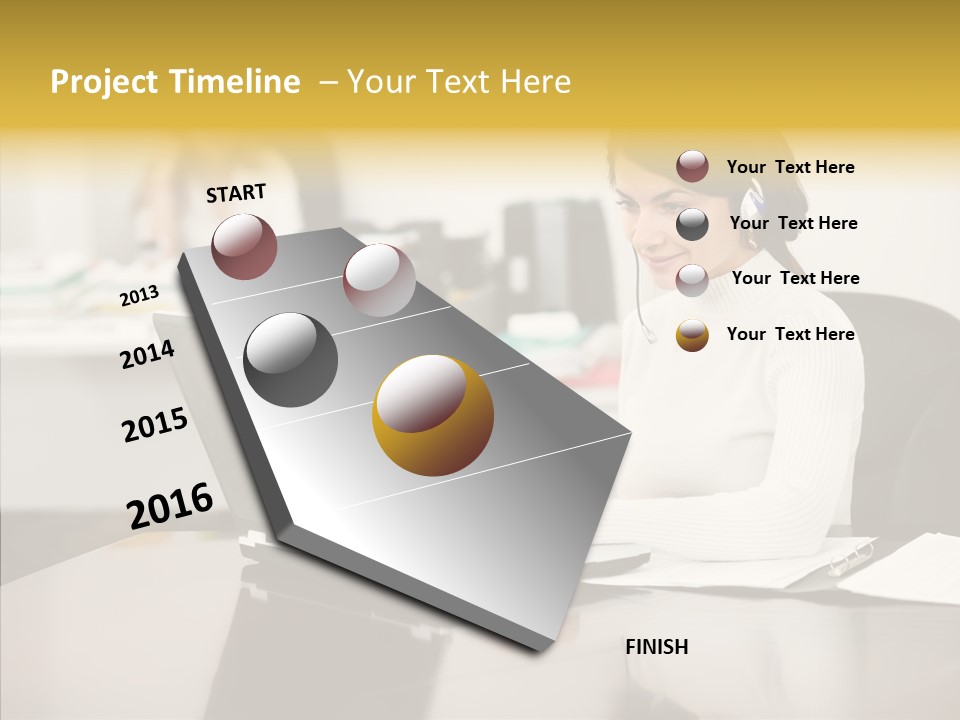 Team Group Room PowerPoint Template