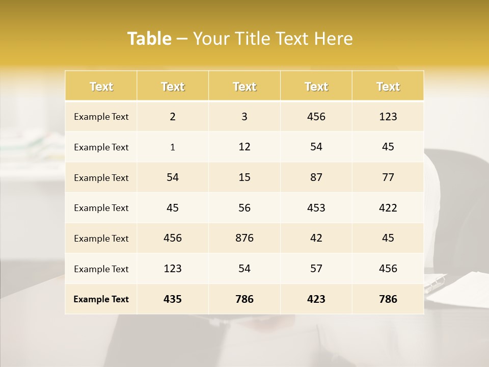Team Group Room PowerPoint Template