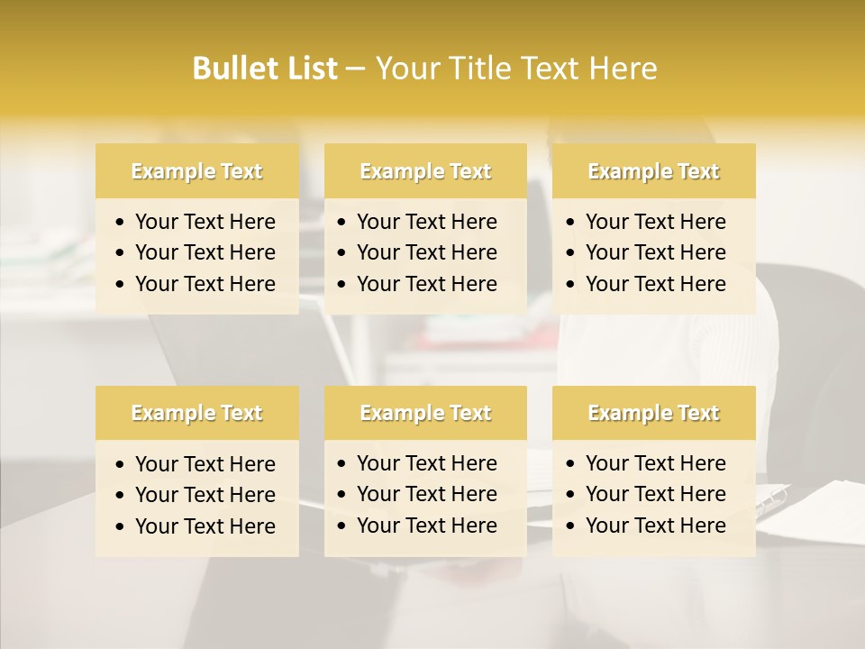 Team Group Room PowerPoint Template
