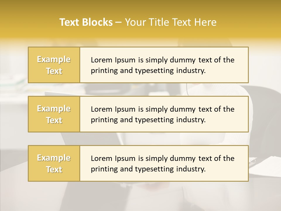 Team Group Room PowerPoint Template