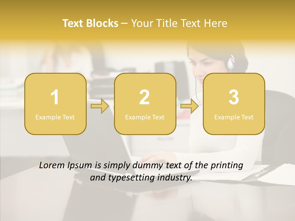 Team Group Room PowerPoint Template