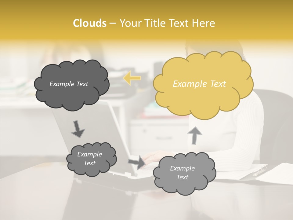 Team Group Room PowerPoint Template