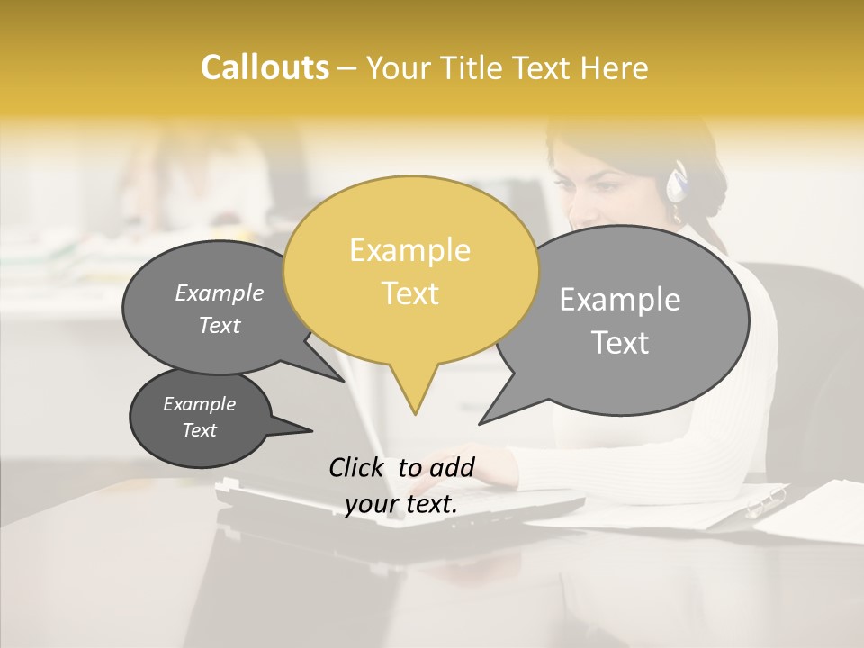 Team Group Room PowerPoint Template