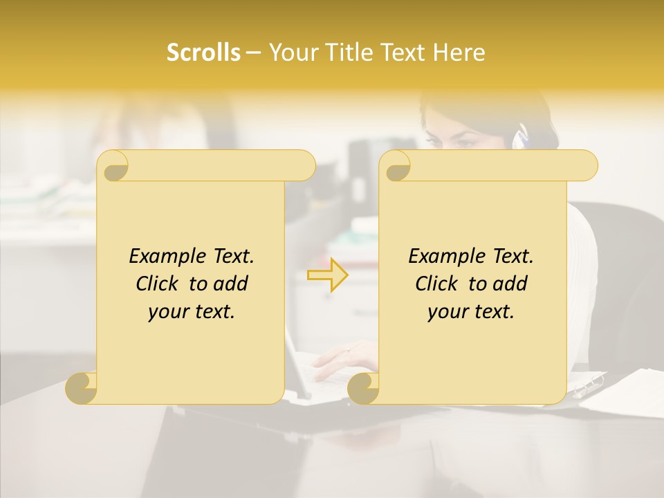 Team Group Room PowerPoint Template