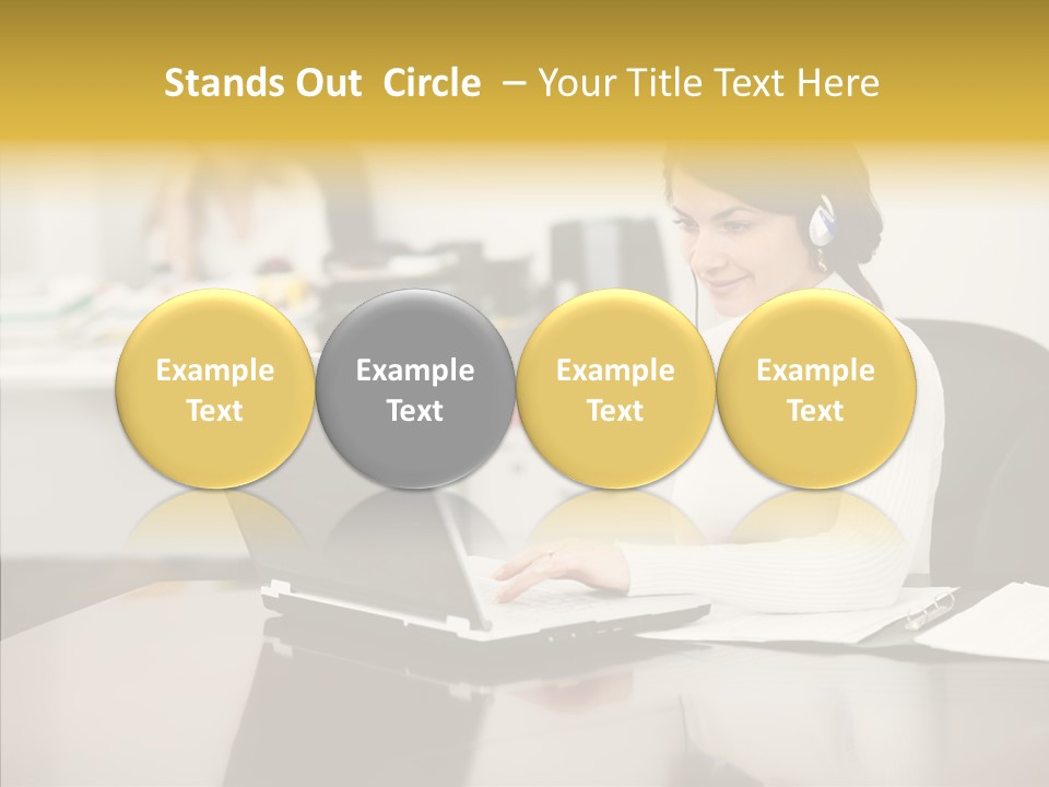 Team Group Room PowerPoint Template