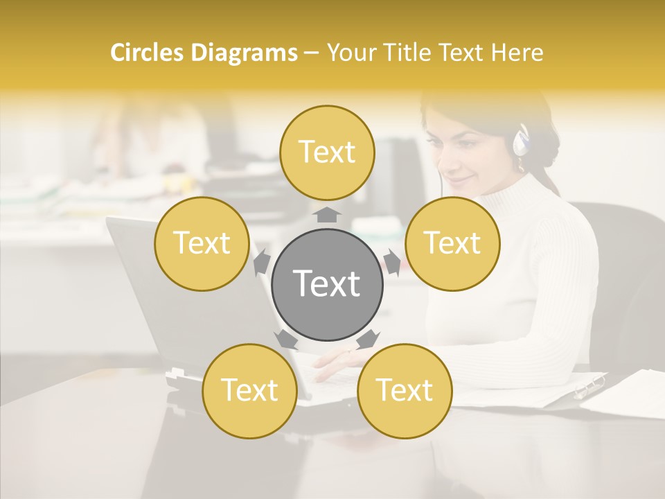 Team Group Room PowerPoint Template