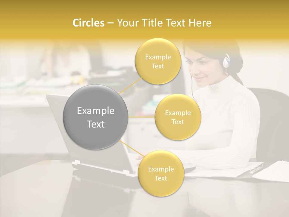 Team Group Room PowerPoint Template