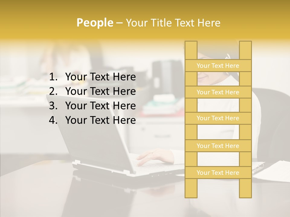 Team Group Room PowerPoint Template