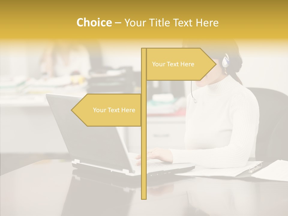 Team Group Room PowerPoint Template