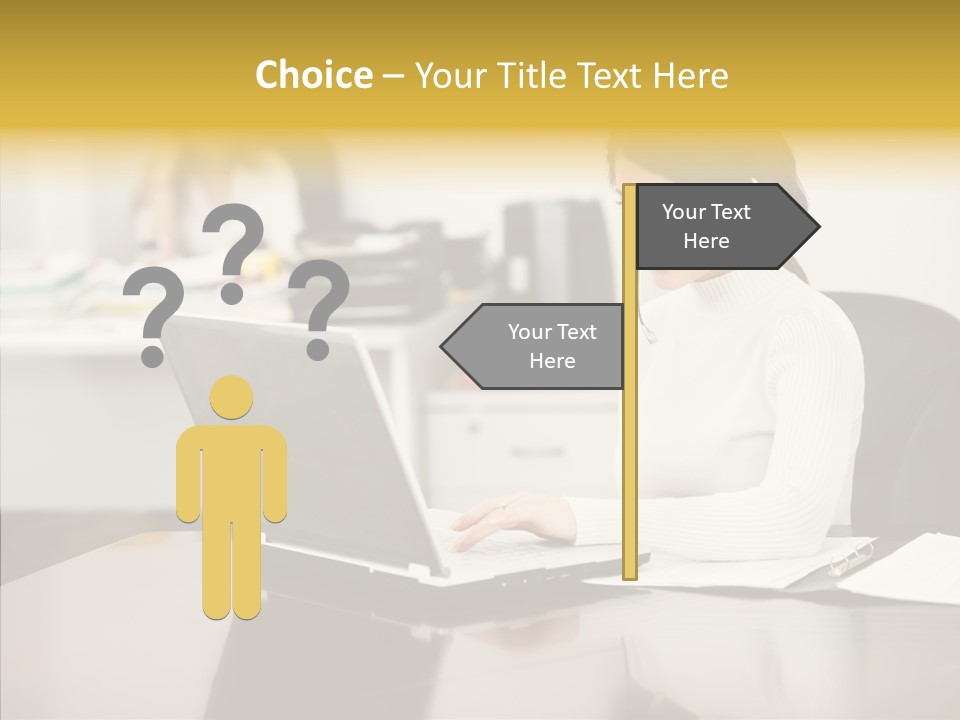 Team Group Room PowerPoint Template