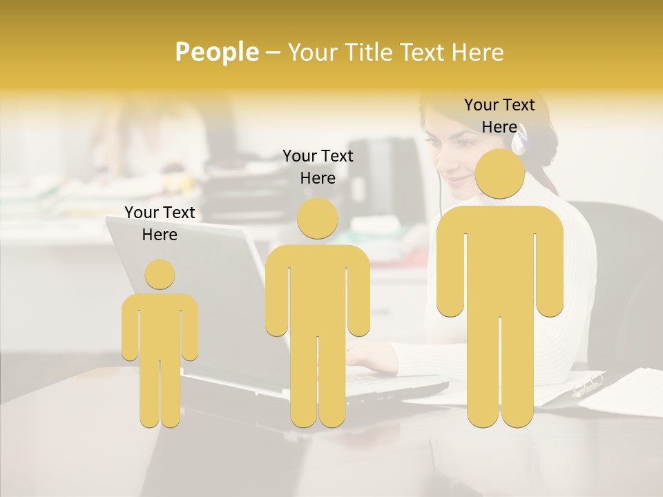 Team Group Room PowerPoint Template