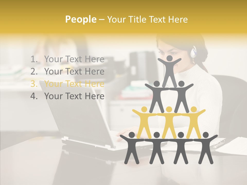 Team Group Room PowerPoint Template