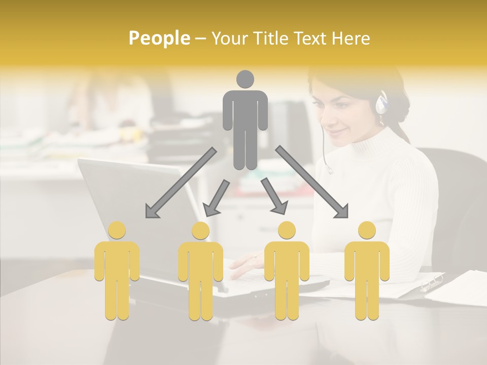 Team Group Room PowerPoint Template