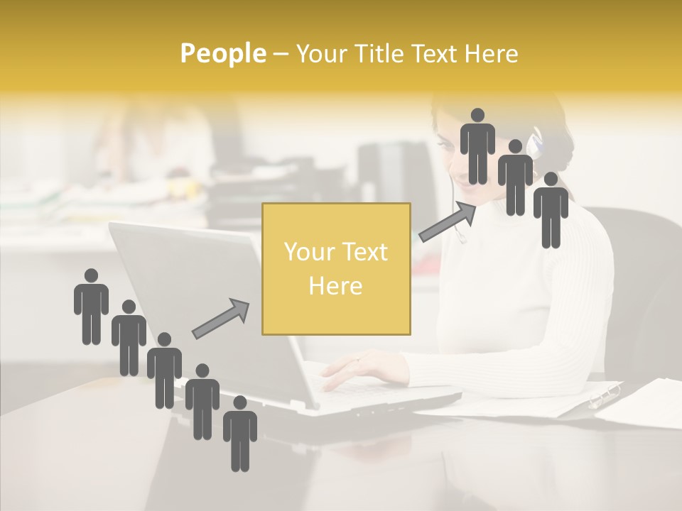 Team Group Room PowerPoint Template