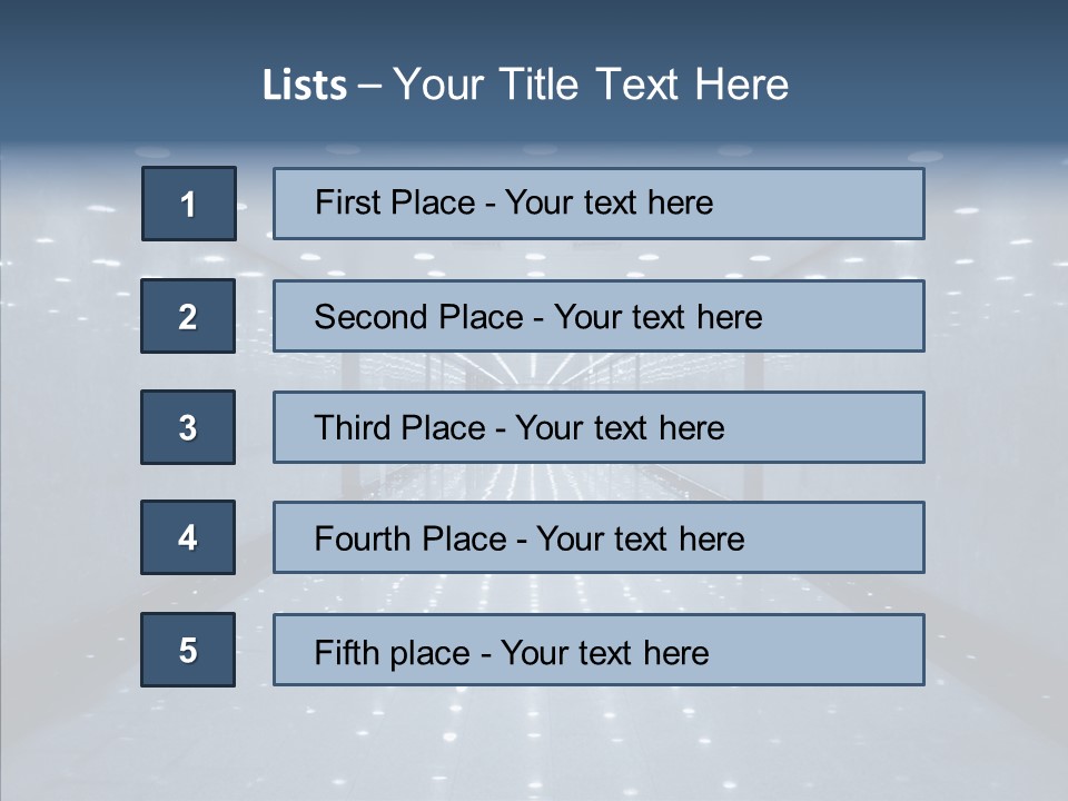 Villeneuve Grain Tube PowerPoint Template