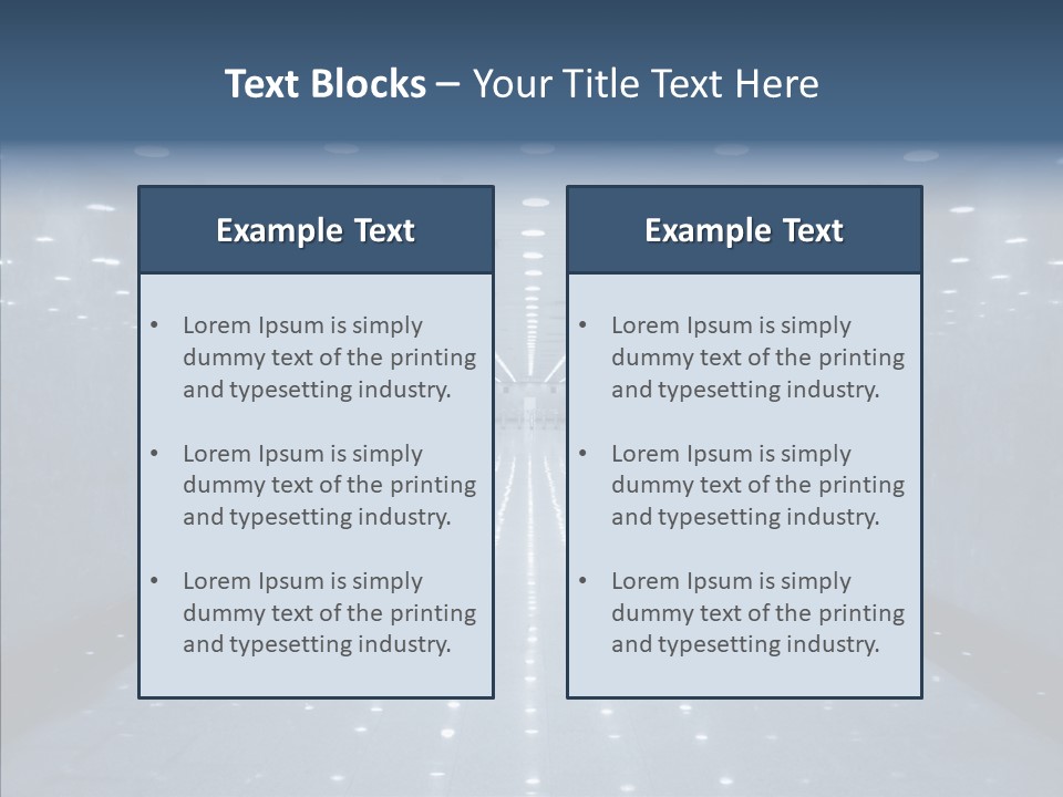 Villeneuve Grain Tube PowerPoint Template