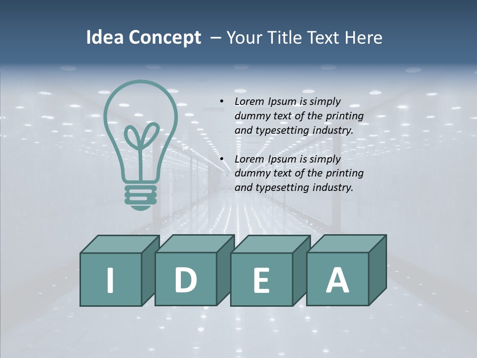 Villeneuve Grain Tube PowerPoint Template
