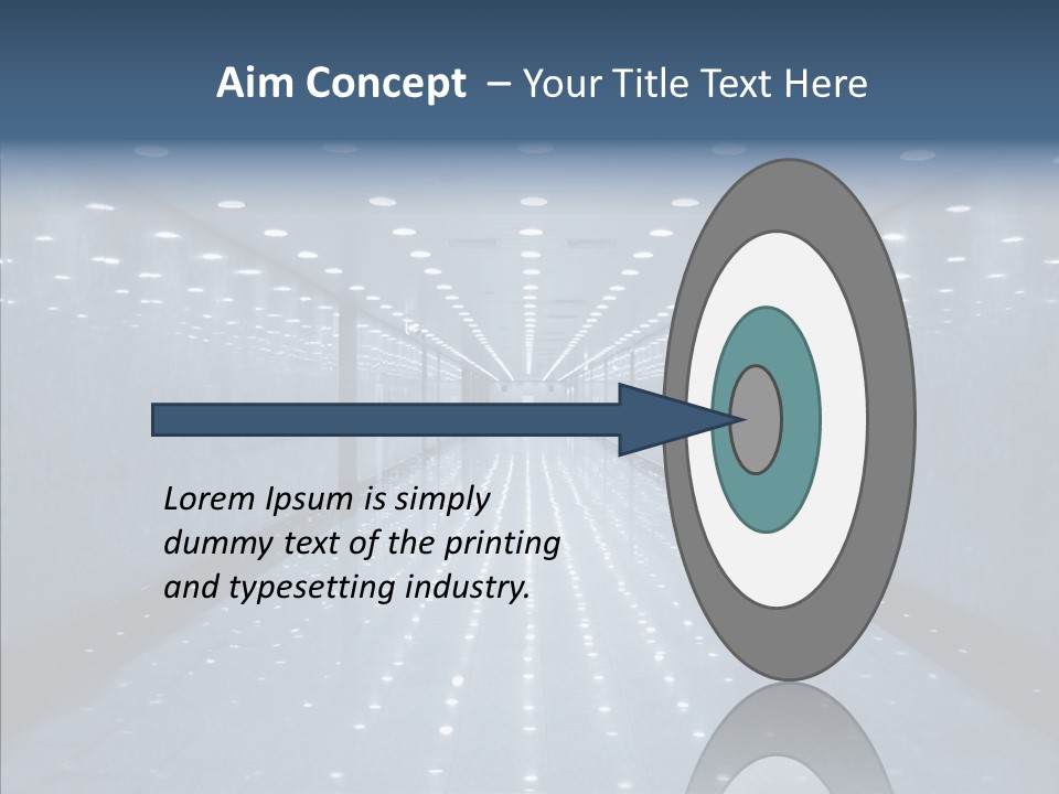 Villeneuve Grain Tube PowerPoint Template