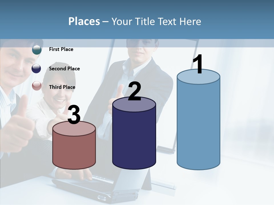 Board Writing Team PowerPoint Template