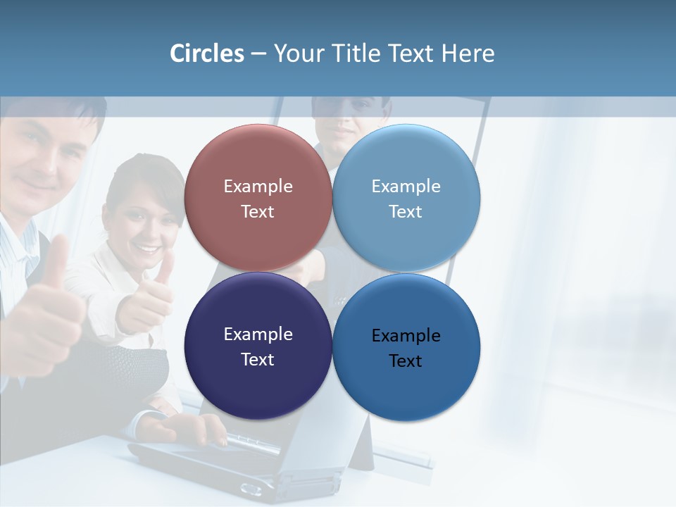 Board Writing Team PowerPoint Template