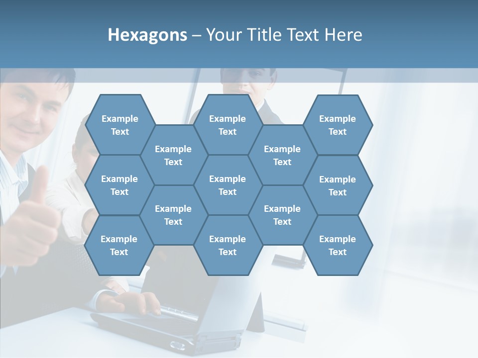 Board Writing Team PowerPoint Template