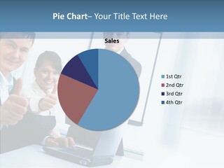 Board Writing Team PowerPoint Template