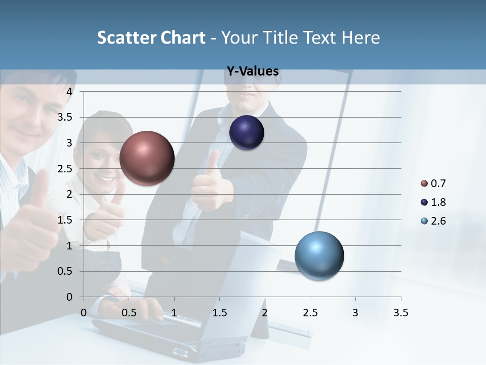 Board Writing Team PowerPoint Template