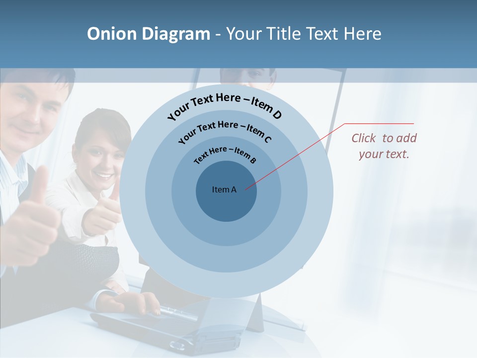 Board Writing Team PowerPoint Template