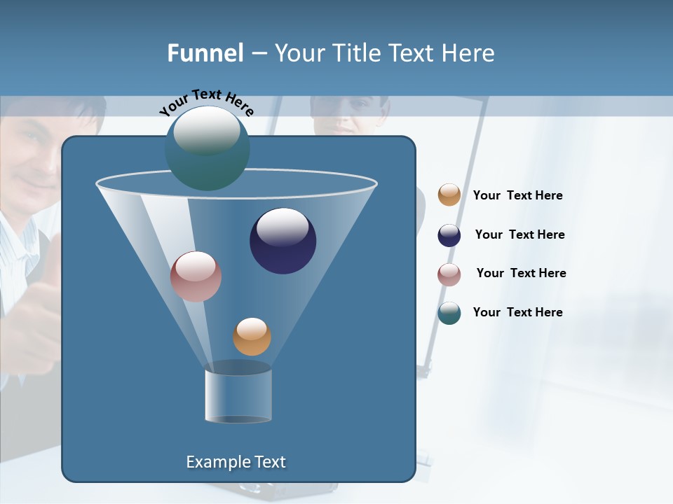 Board Writing Team PowerPoint Template