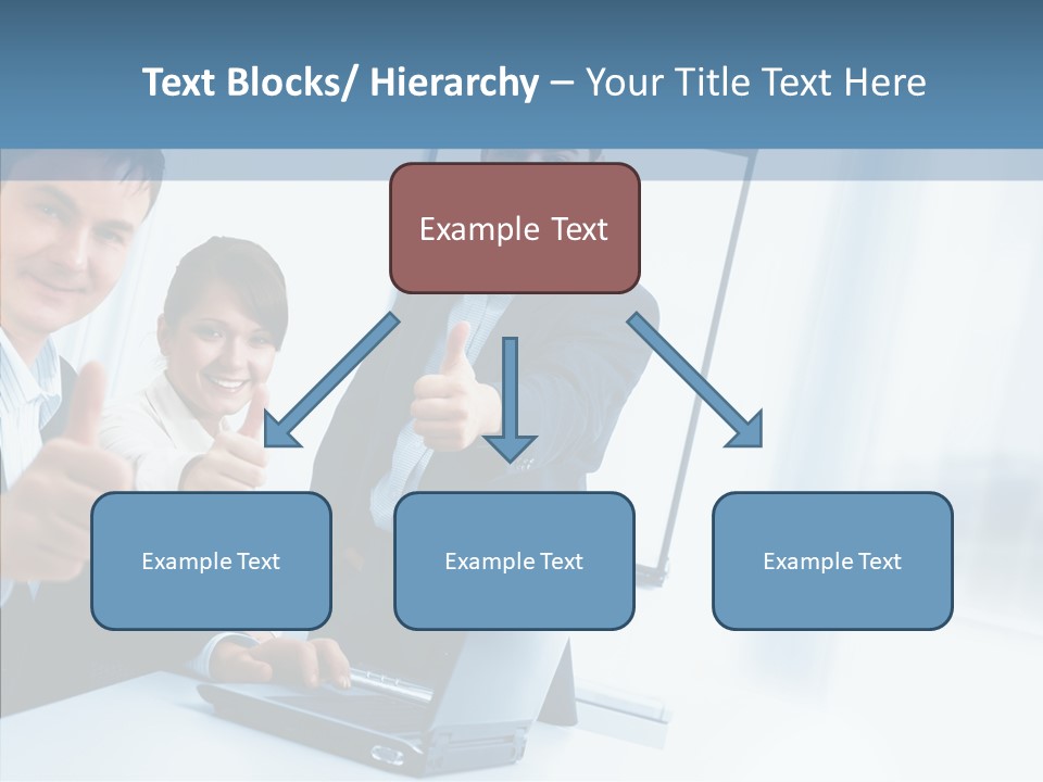 Board Writing Team PowerPoint Template